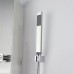 Boann BNSPA102-BN Rainfall Stainless Steel Thermostatic Rainfall Shower Panel with 4 Adjustable Jets Brushed Stainless - B013WAXH7C